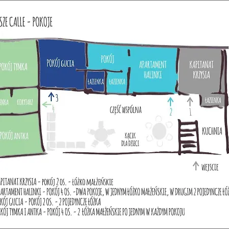 Farm stay Nasze Calle Wegorzewo
